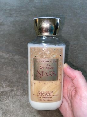 Bath & Body Works In The Stars Body Lotion - Gold & Cream
